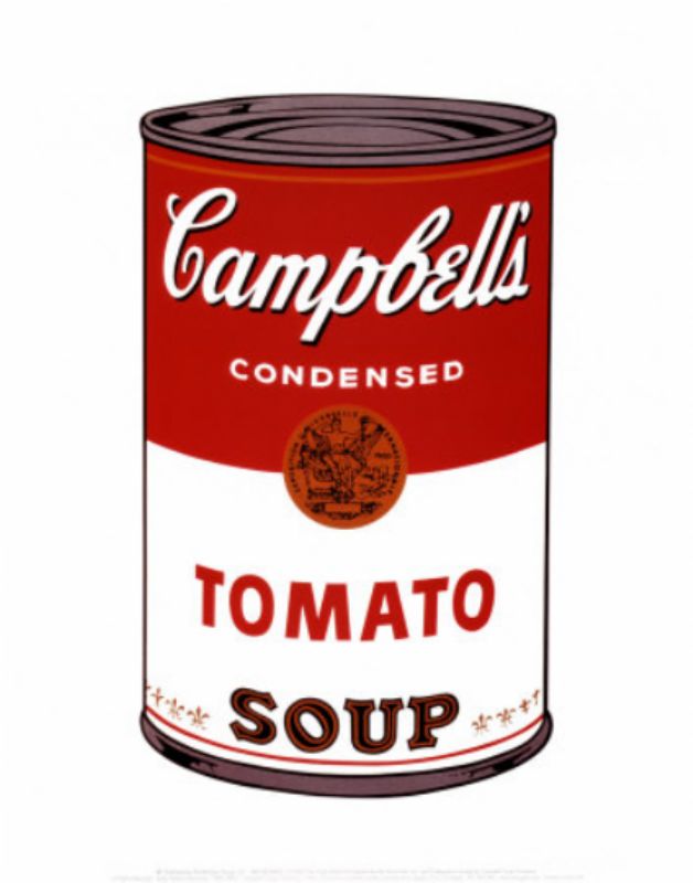 Campbell's Soup I: Tomato, by Andy Warhol (1968)