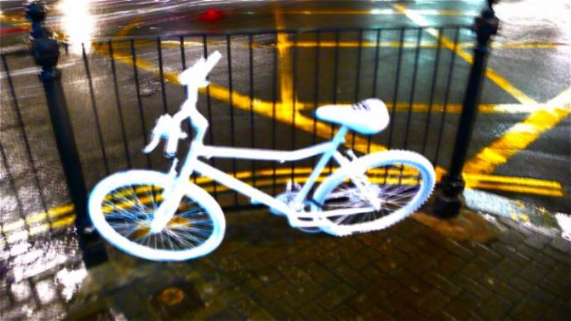 Ghost bike, Holborn