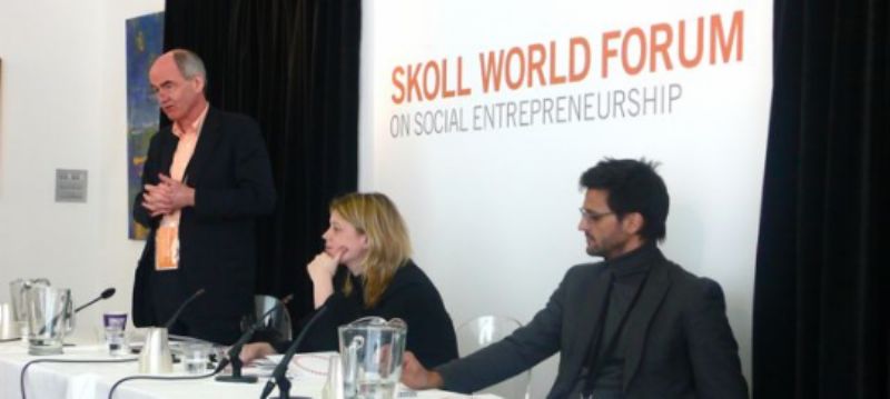 Media session at Skoll World Forum