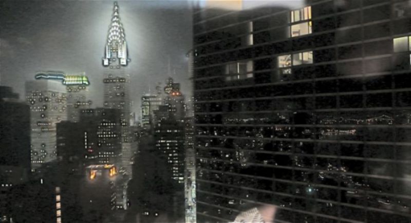 Chrysler Building from my bed