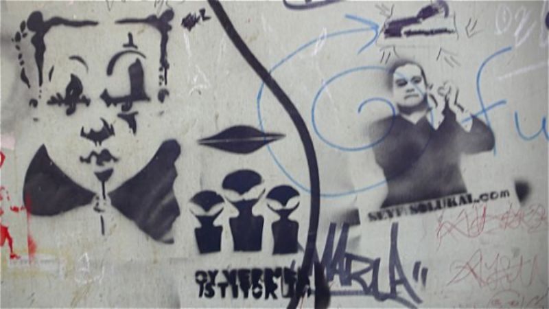 Graffiti in Pera, 2