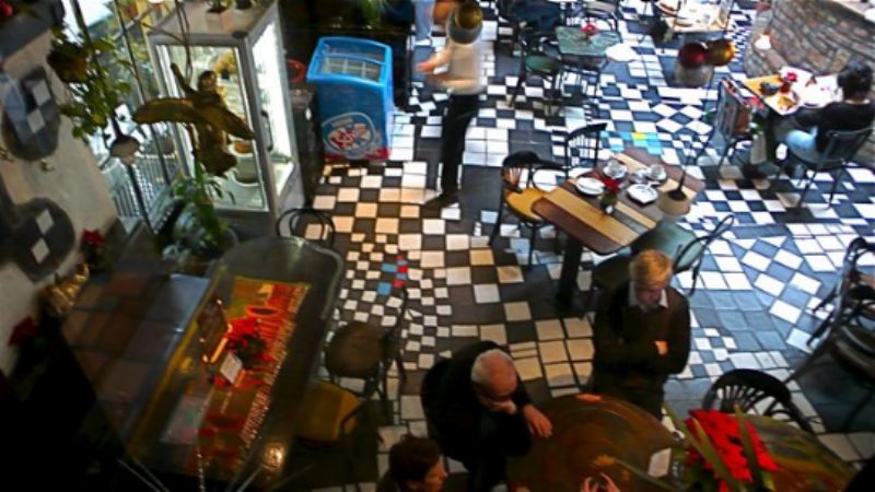 Cafe floor