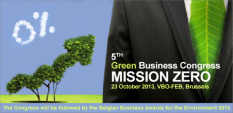 Banner for the Green Business Congress