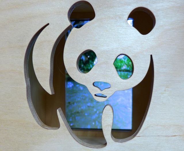 WWF cut-out Panda