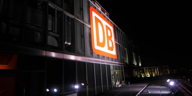 On top of DB Turm, Deutsche Bahn's HQ