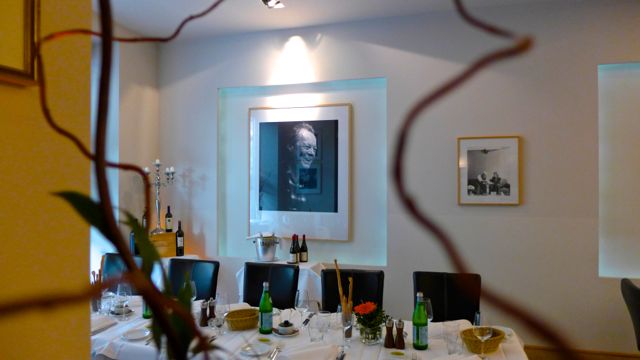 Willy Brandt photograph in BSD dinner restaurant