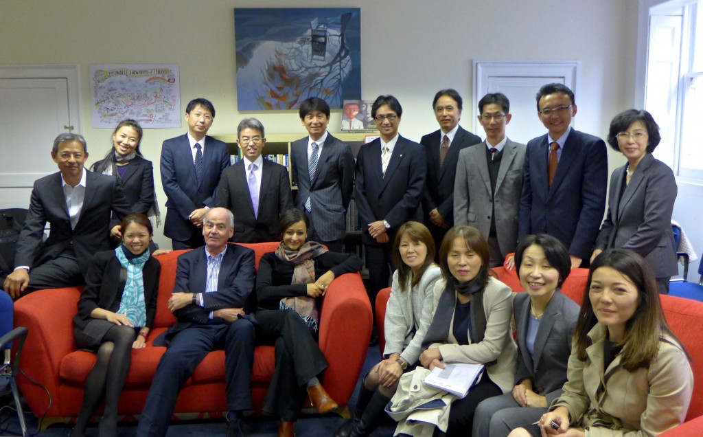 E-Square study tour group from Japan