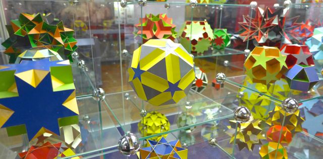 Geodesic shapes in the Maths section