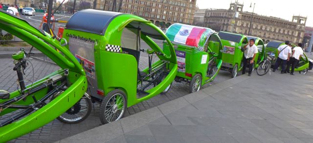 Pedal taxis