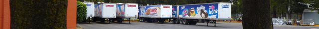 Grupo Bimbo trucks
