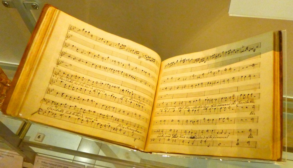 Sheet music composed by Handel to support the Foundling Hospital