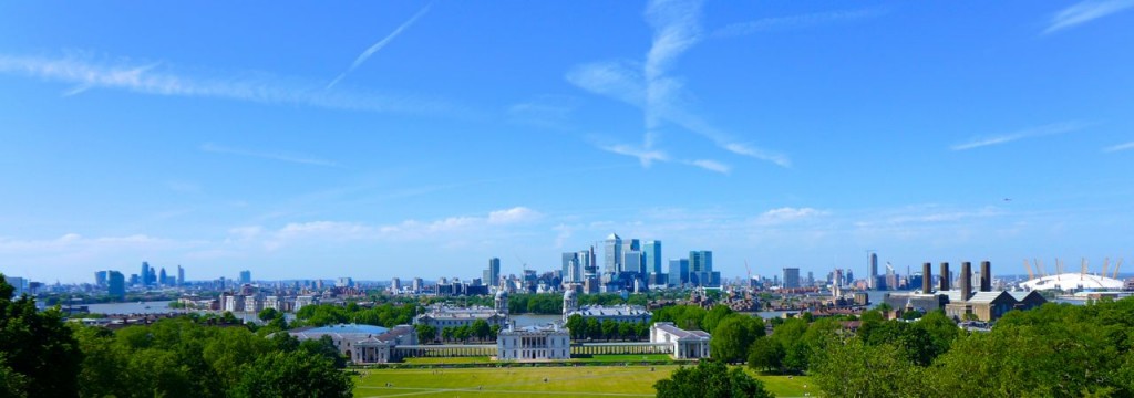 Panorama back across London