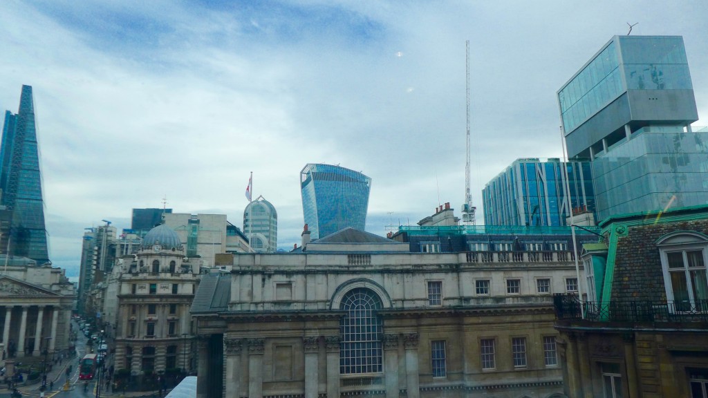 View from Aviva building in London's City during Stewardship Committee session