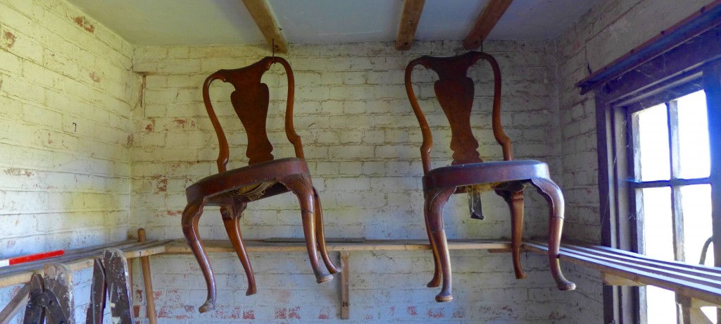 Dancing chairs in the workshop