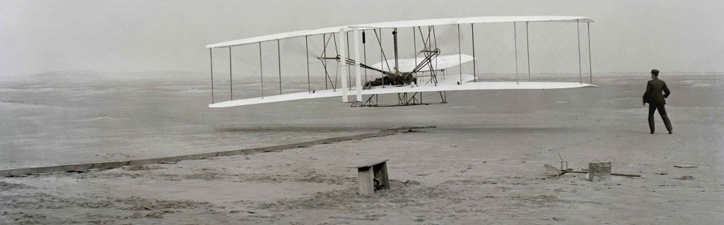 Wright Brothers wobble into the air