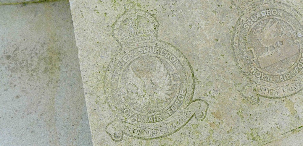 Battle of Britain memorial 3 - No. 1 squadron emblem