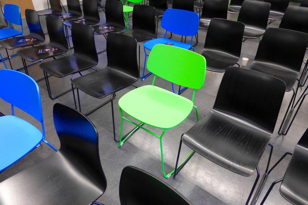 The green chair, Google Campus