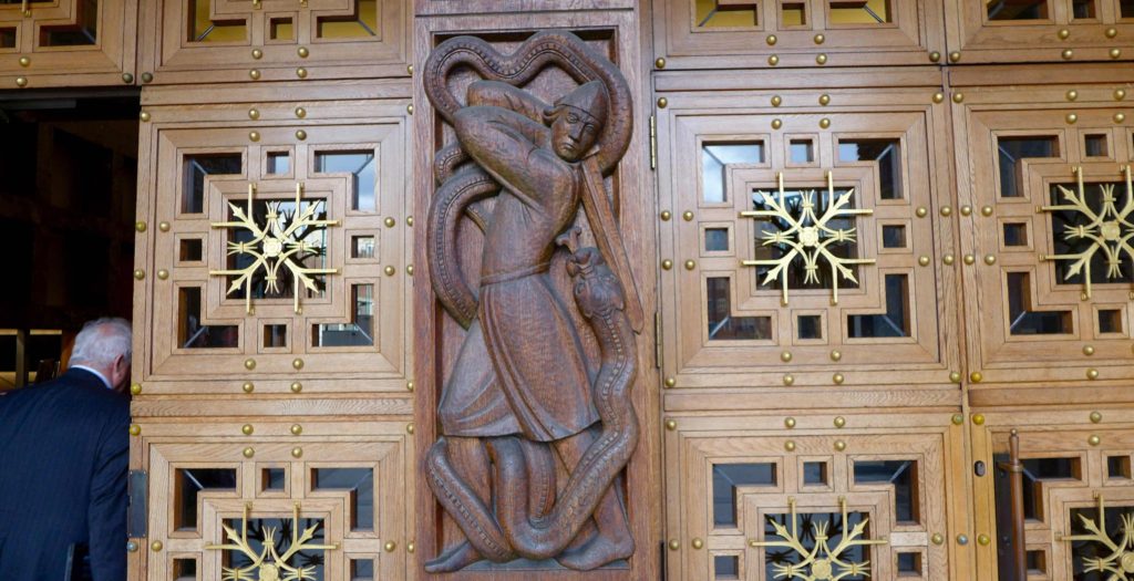 Door to the City Hall