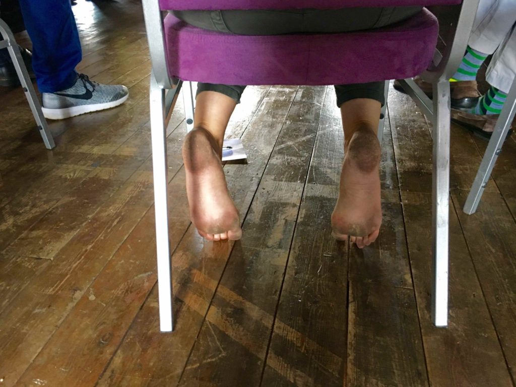 Lindsay Levin's feet