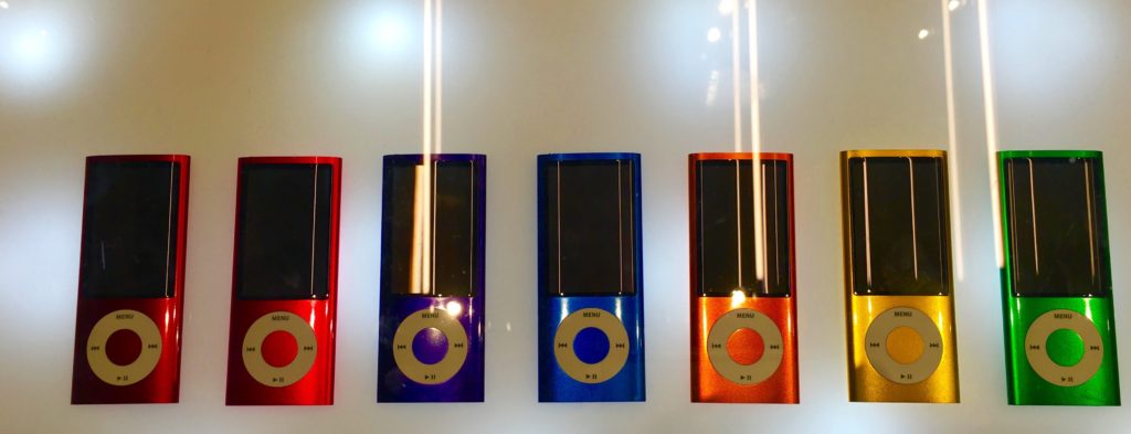 A spectrum of iPods