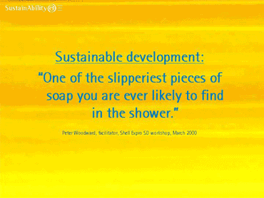 sustainable development quote slide.