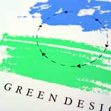 green designer exibition catalogue.